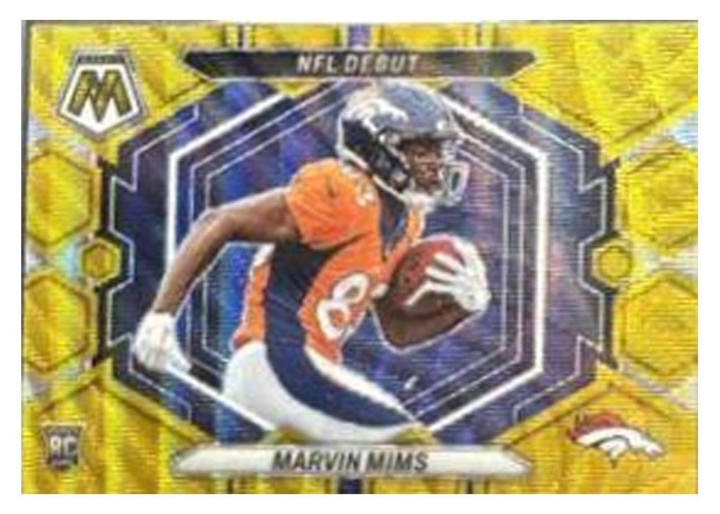 2023 Panini Mosaic Base Set Marvin Mims #346 card