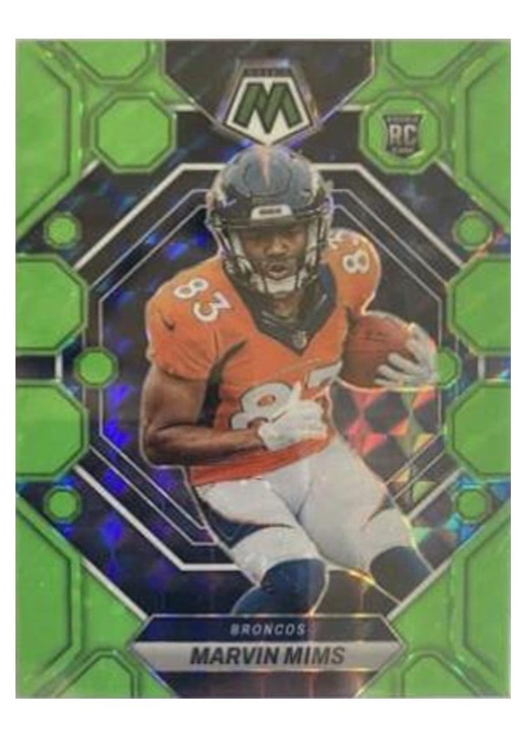 2023 Panini Mosaic Base Set Marvin Mims #346 card