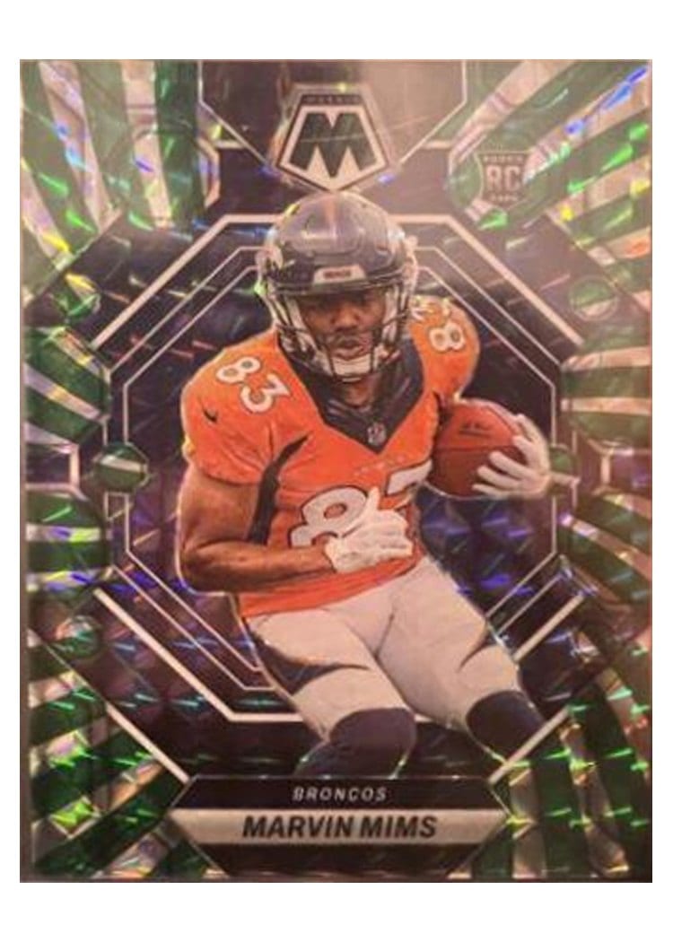 2023 Panini Mosaic Base Set Marvin Mims #346 card