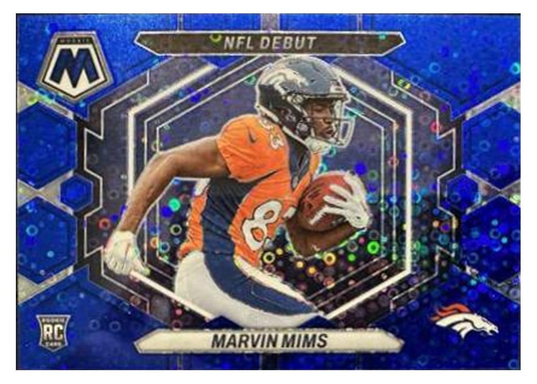 2023 Panini Mosaic Base Set Marvin Mims #346 card