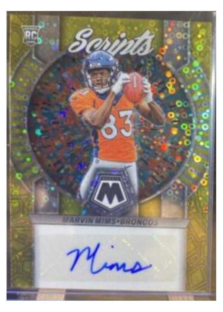 2023 Panini Mosaic Base Set Marvin Mims #346 card