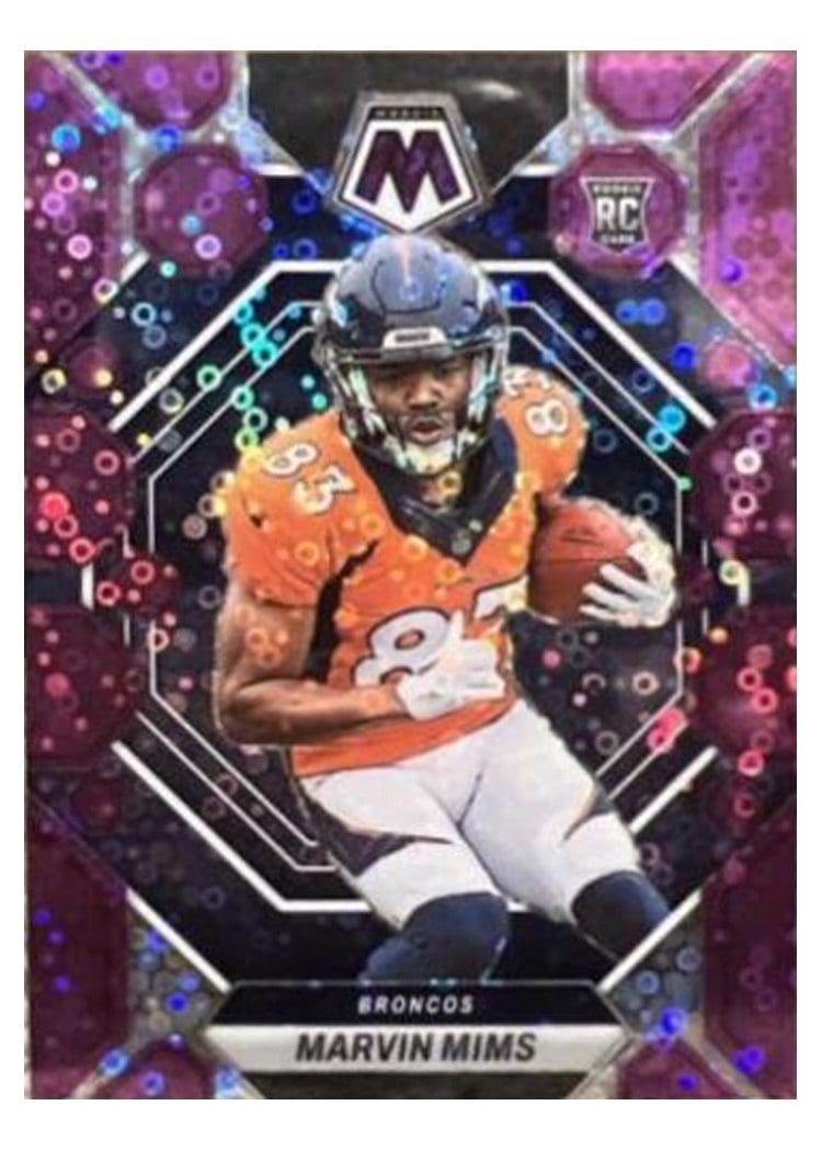 2023 Panini Mosaic Base Set Marvin Mims #346 card
