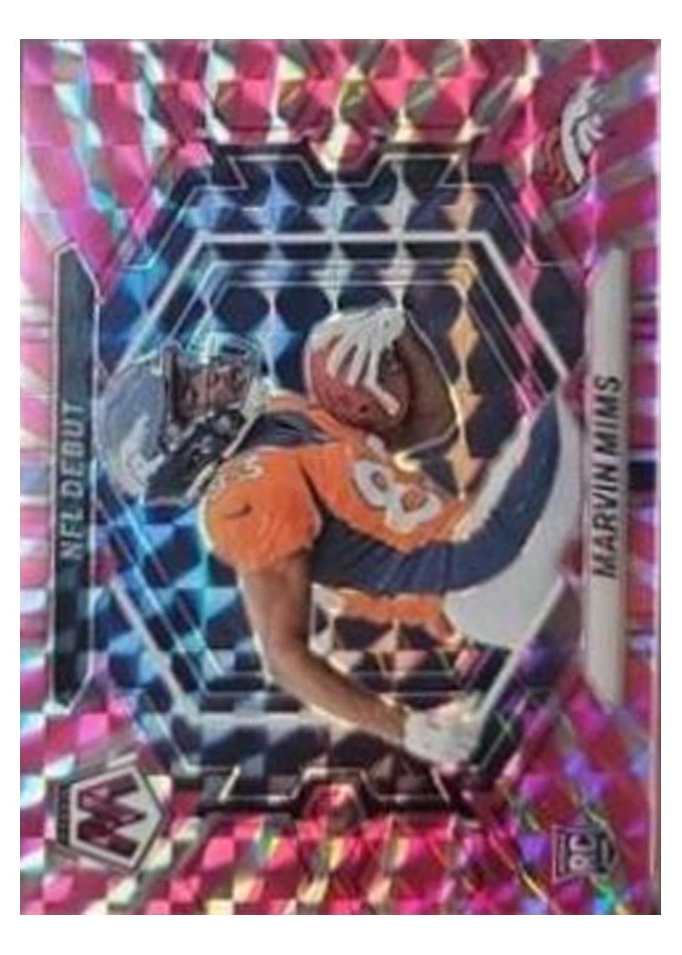 2023 Panini Mosaic Base Set Marvin Mims #346 card