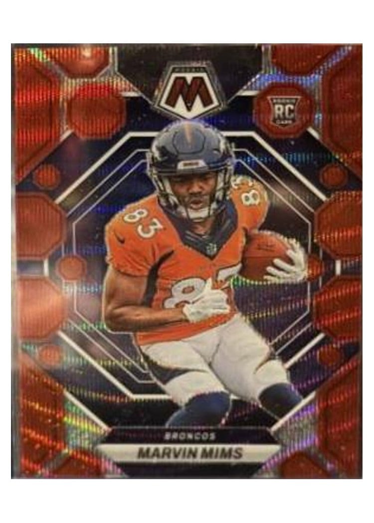 2023 Panini Mosaic Base Set Marvin Mims #346 card