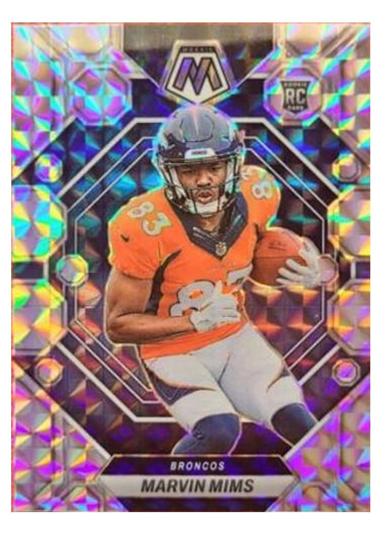 2023 Panini Mosaic Base Set Marvin Mims #346 card