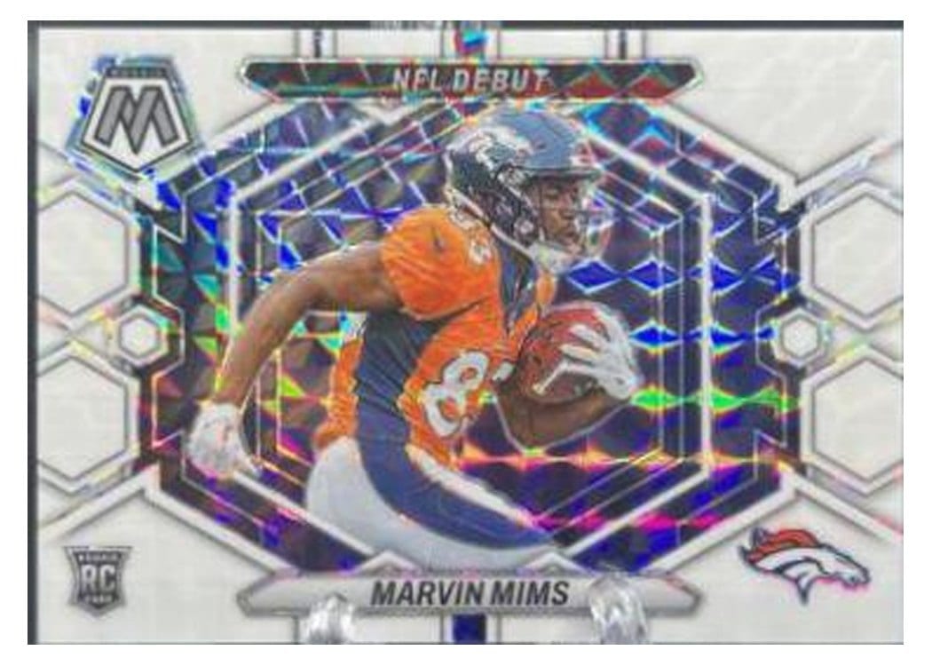 2023 Panini Mosaic Base Set Marvin Mims #346 card