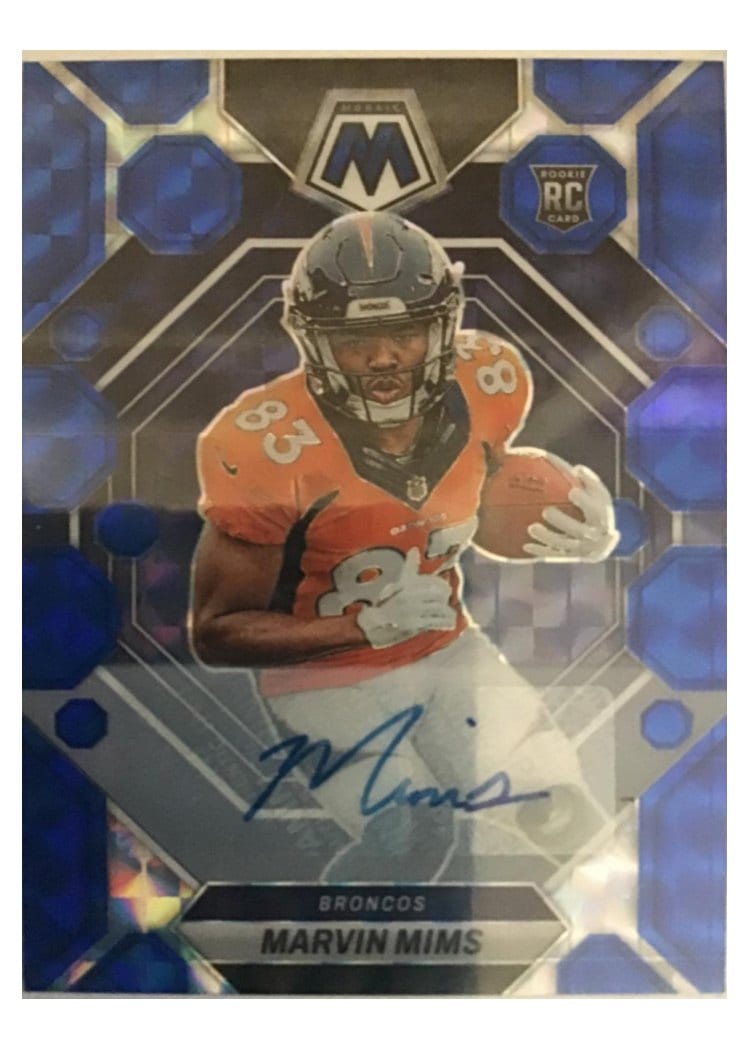 2023 Panini Mosaic Base Set Marvin Mims #346 card