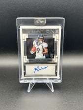 2023 Panini One Day One Autographs Marvin Mims #106 card