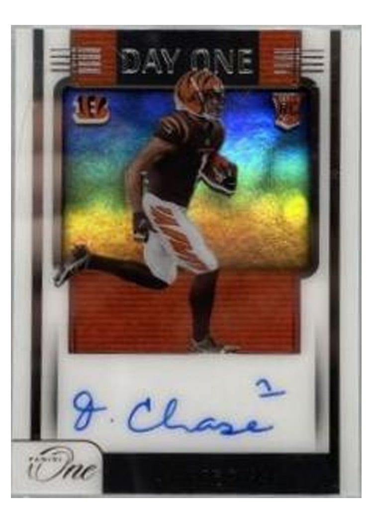 2023 Panini One Day One Autographs Marvin Mims #106 card
