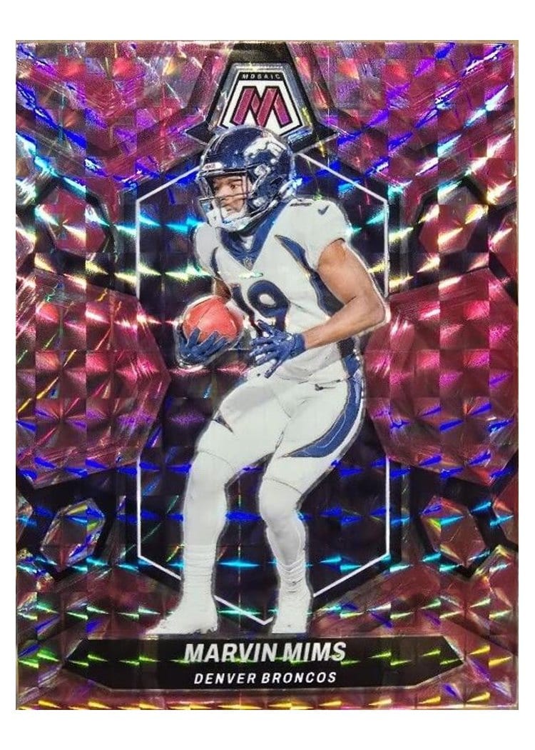 2024 Panini Mosaic Base Set Marvin Mims #67 card