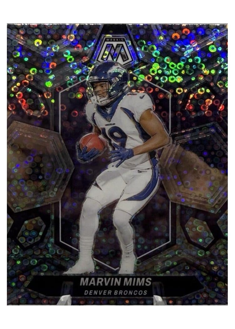 2024 Panini Mosaic Base Set Marvin Mims #67 card