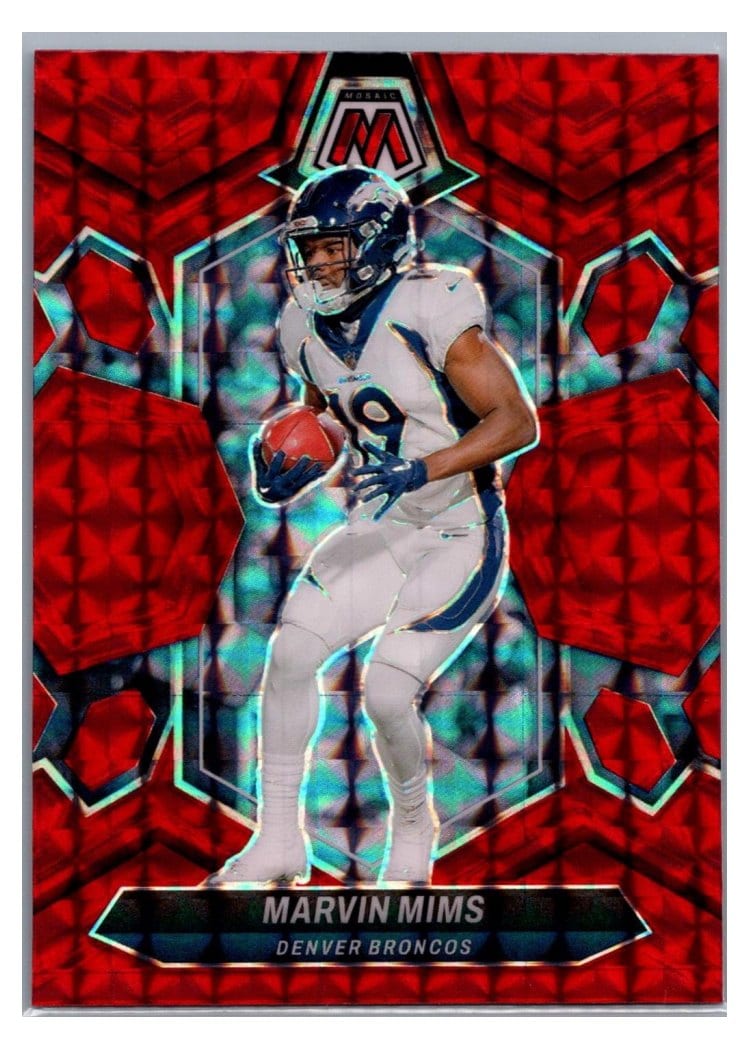 2024 Panini Mosaic Base Set Marvin Mims #67 card