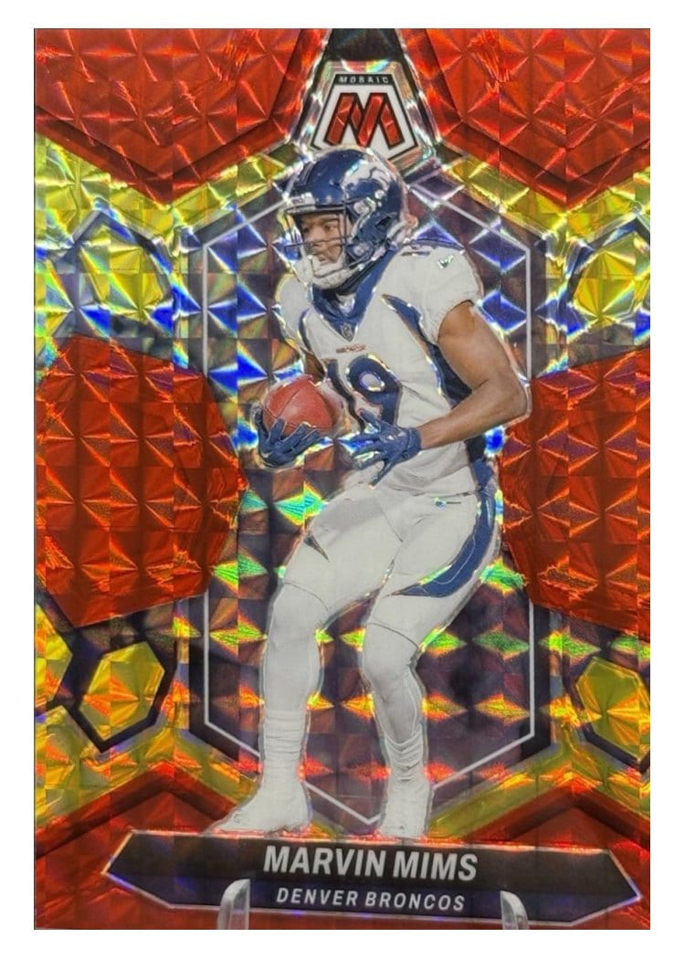 2024 Panini Mosaic Base Set Marvin Mims #67 card