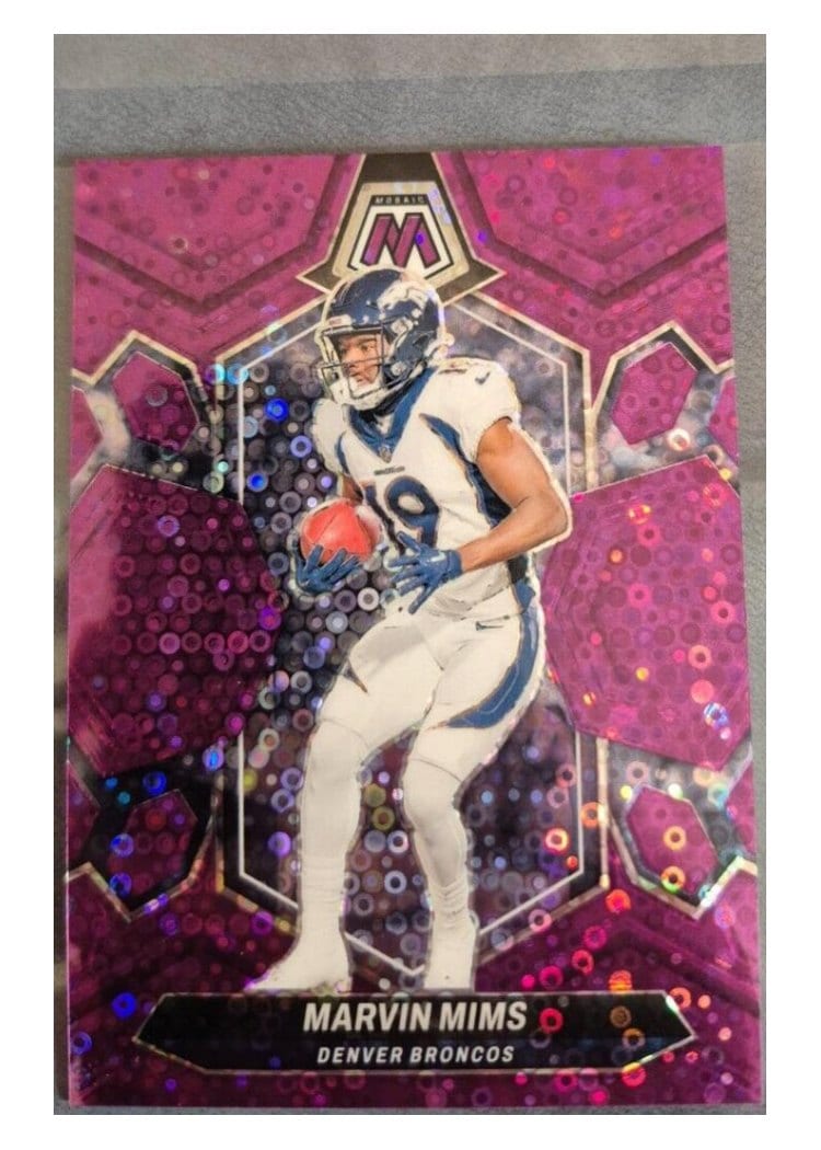 2024 Panini Mosaic Base Set Marvin Mims #67 card