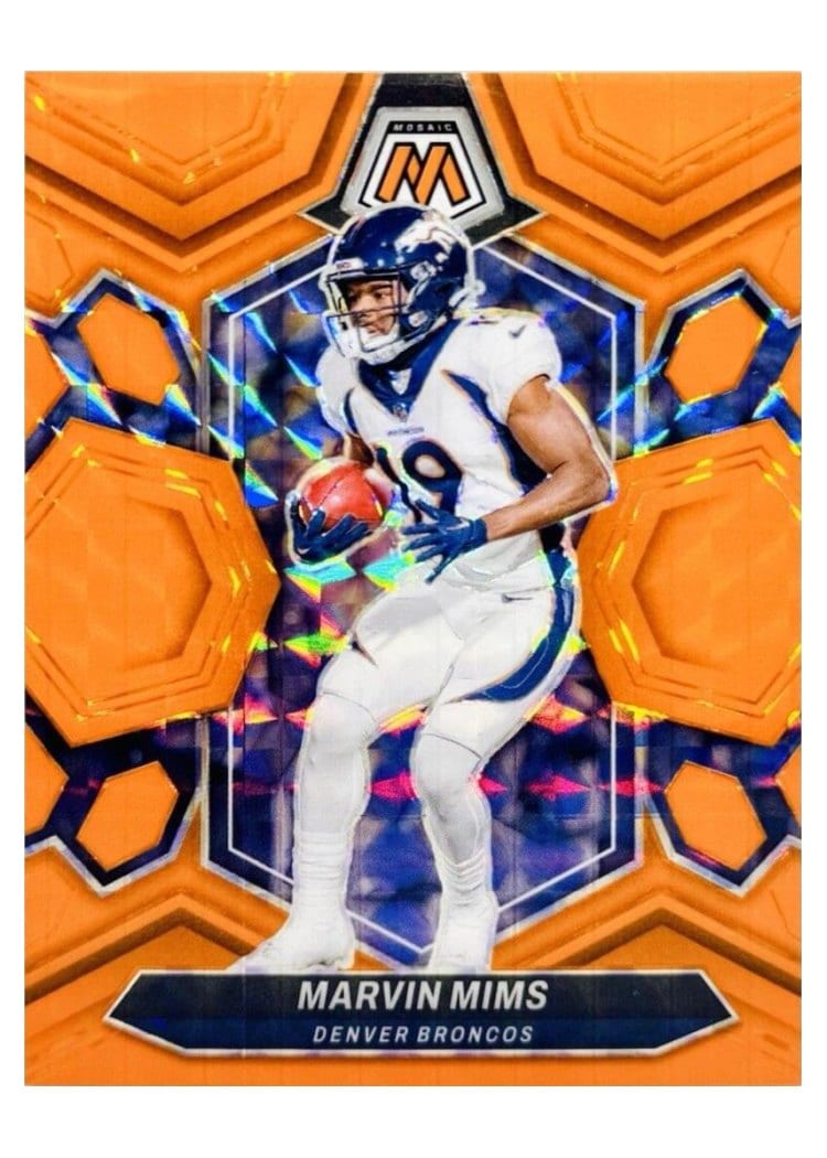 2024 Panini Mosaic Base Set Marvin Mims #67 card