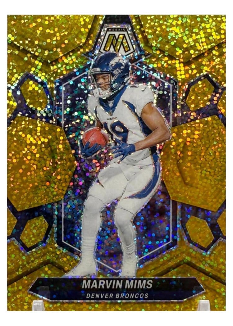 2024 Panini Mosaic Base Set Marvin Mims #67 card