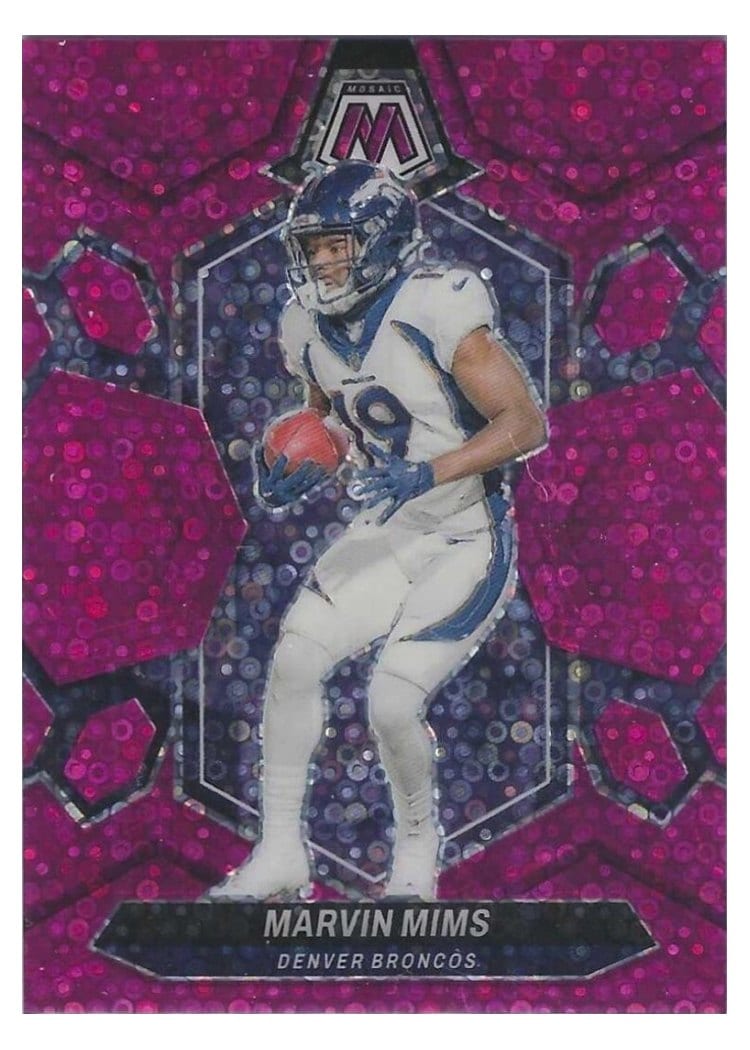 2024 Panini Mosaic Base Set Marvin Mims #67 card