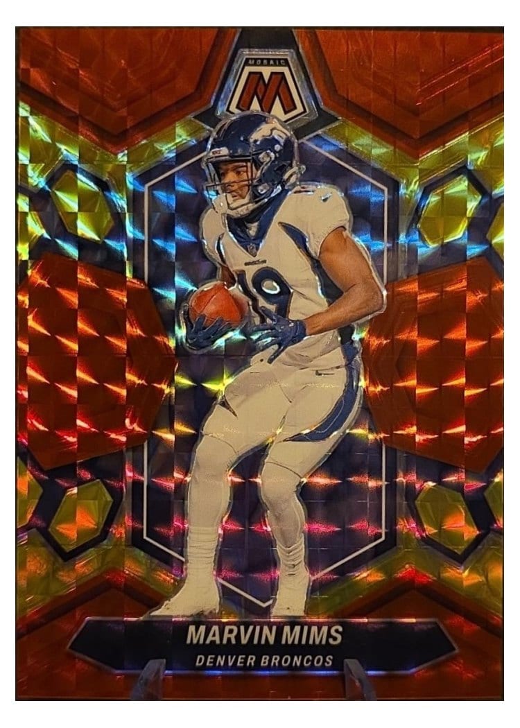 2024 Panini Mosaic Base Set Marvin Mims #67 card