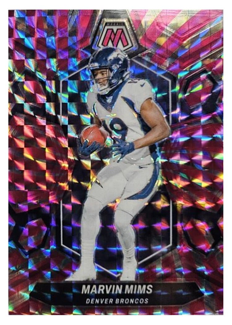 2024 Panini Mosaic Base Set Marvin Mims #67 card