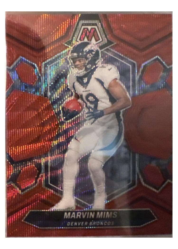 2024 Panini Mosaic Base Set Marvin Mims #67 card