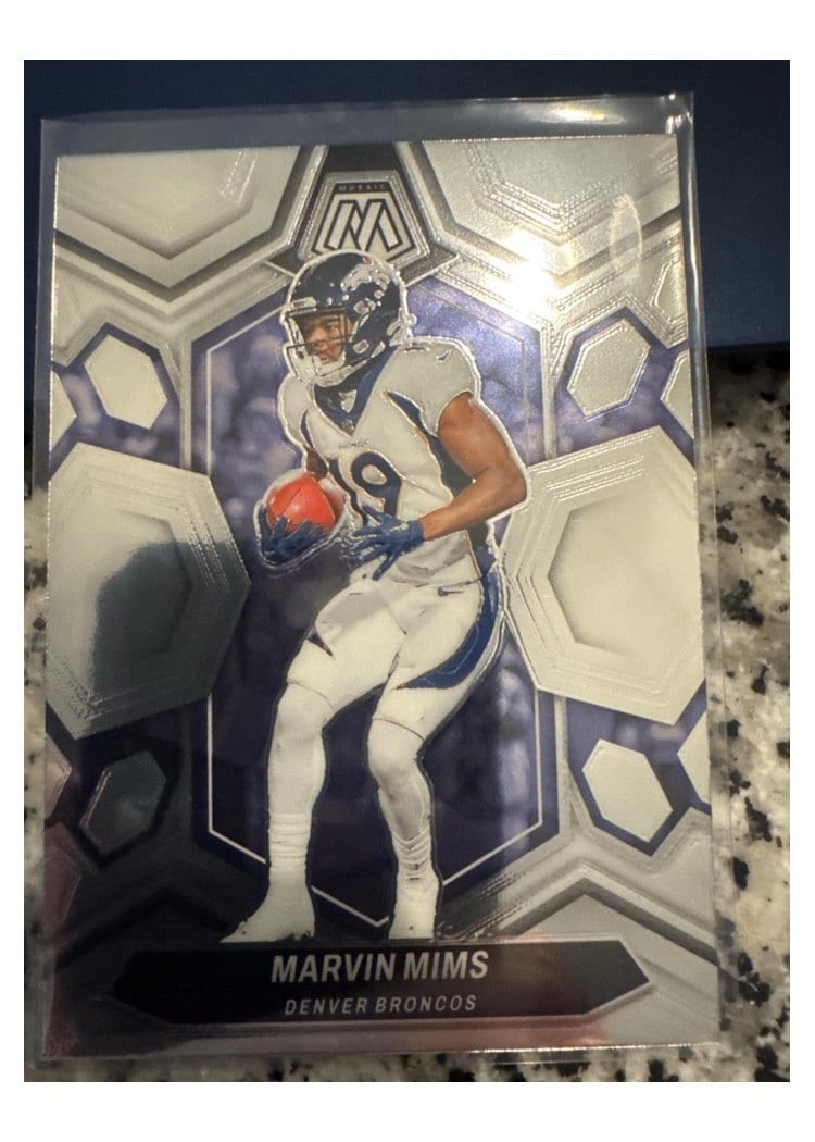 2024 Panini Mosaic Base Set Marvin Mims #67 card