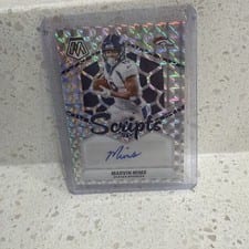 2024 Panini Mosaic Scripts Marvin Mims #SC-MMI card
