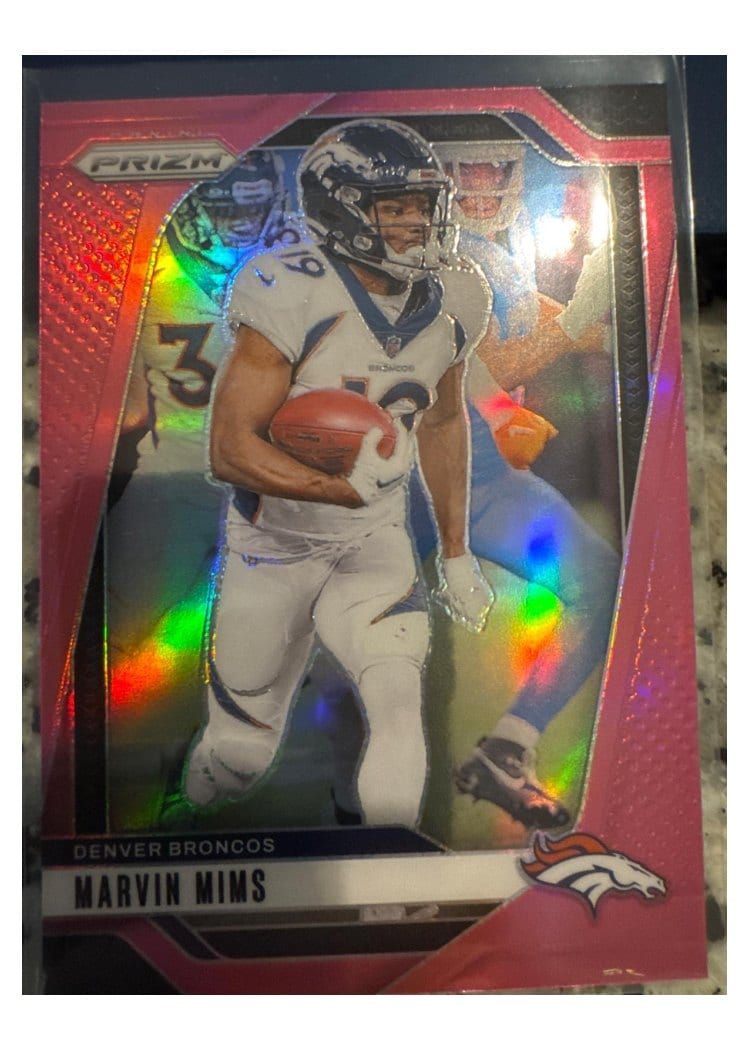 2024 Panini Prizm Base Set Marvin Mims #88 card