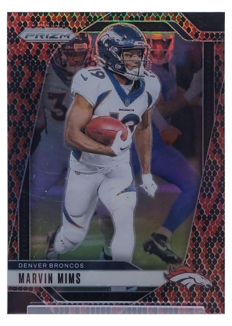 2024 Panini Prizm Base Set Marvin Mims #88 card
