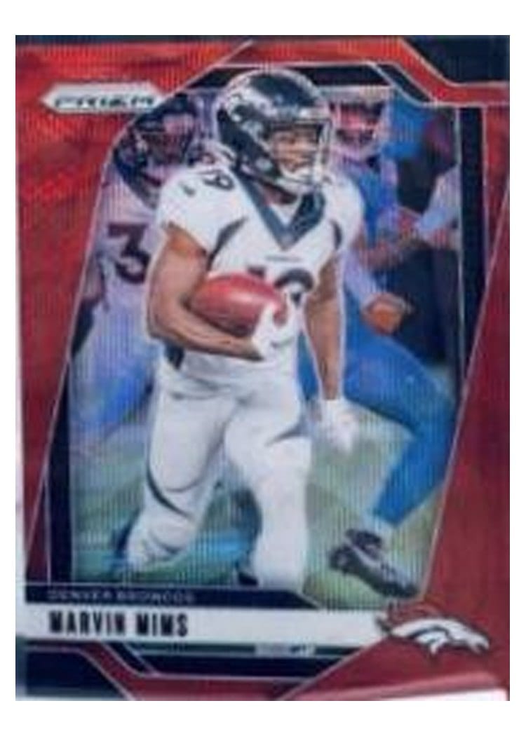 2024 Panini Prizm Base Set Marvin Mims #88 card