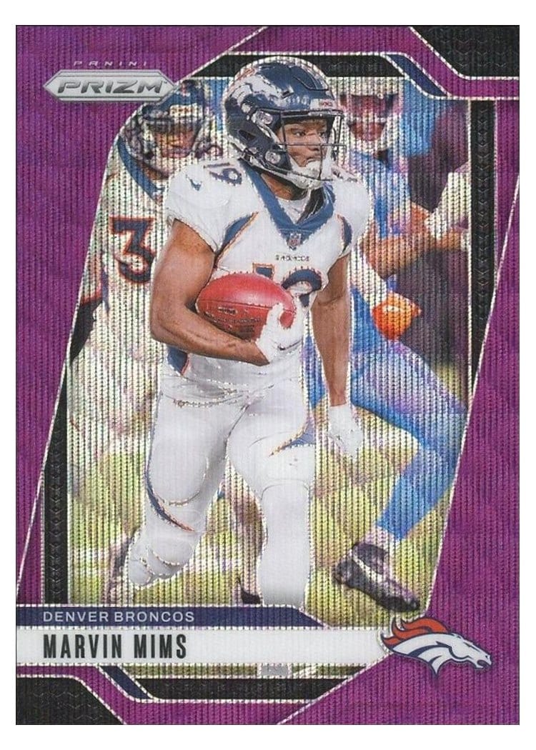2024 Panini Prizm Base Set Marvin Mims #88 card