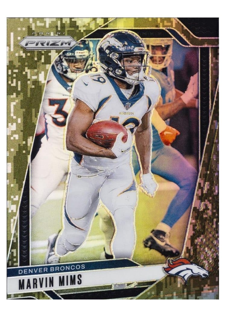 2024 Panini Prizm Base Set Marvin Mims #88 card