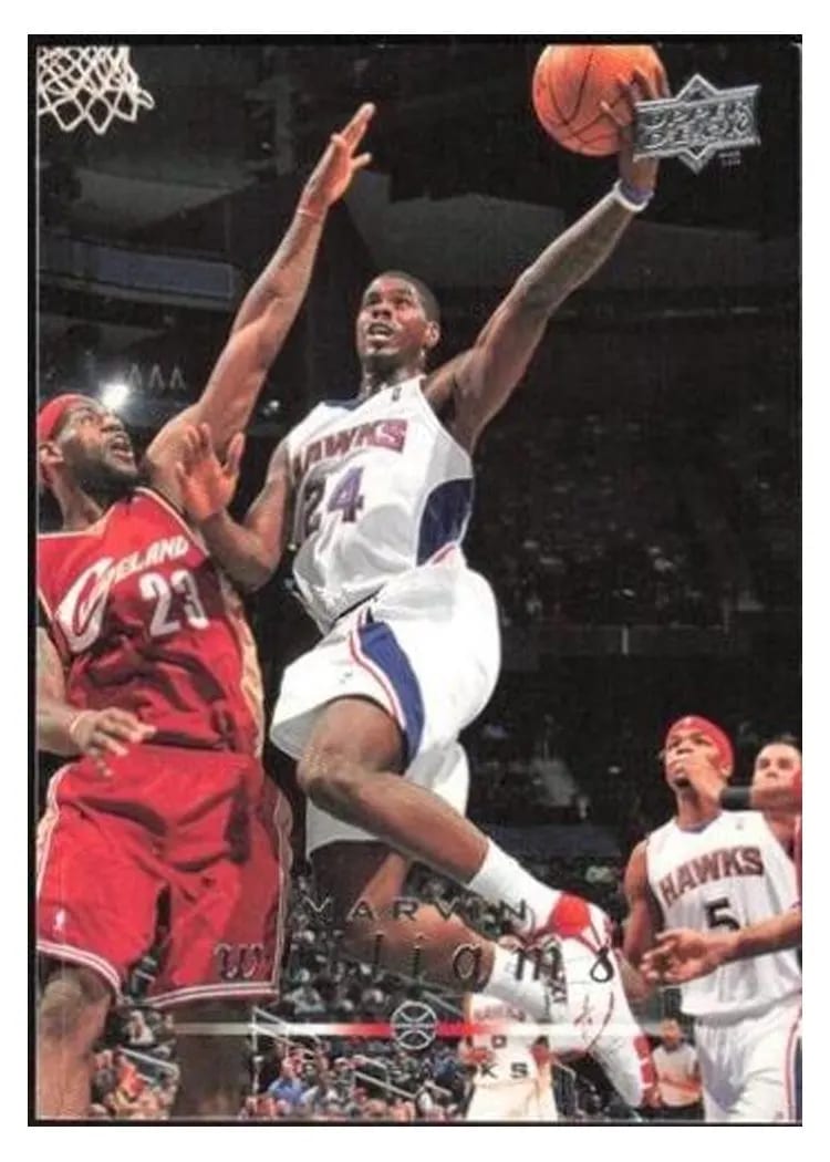 2008 Upper Deck Marvin Williams #6 card