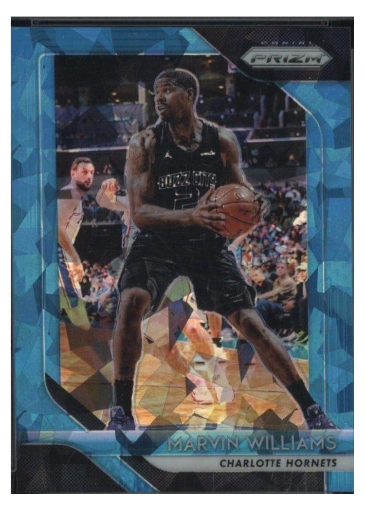 2018-19 Panini Prizm Base Set Marvin Williams Blue Ice Prizm #40
