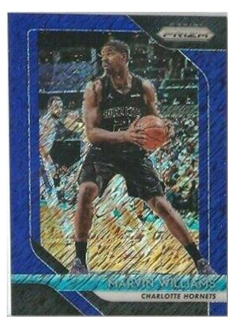 2018-19 Panini Prizm Base Set Marvin Williams Blue Shimmer Prizm #40