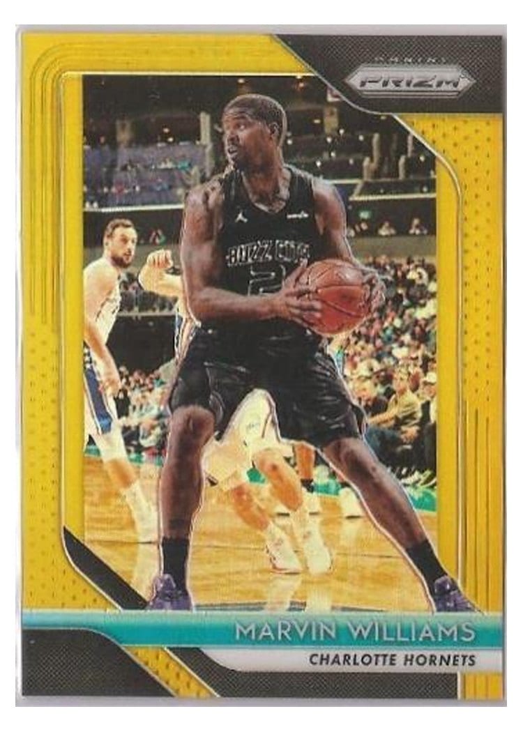 2018-19 Panini Prizm Base Set Marvin Williams Gold Prizm #40