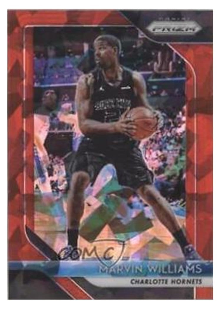 2018-19 Panini Prizm Base Set Marvin Williams #40 card