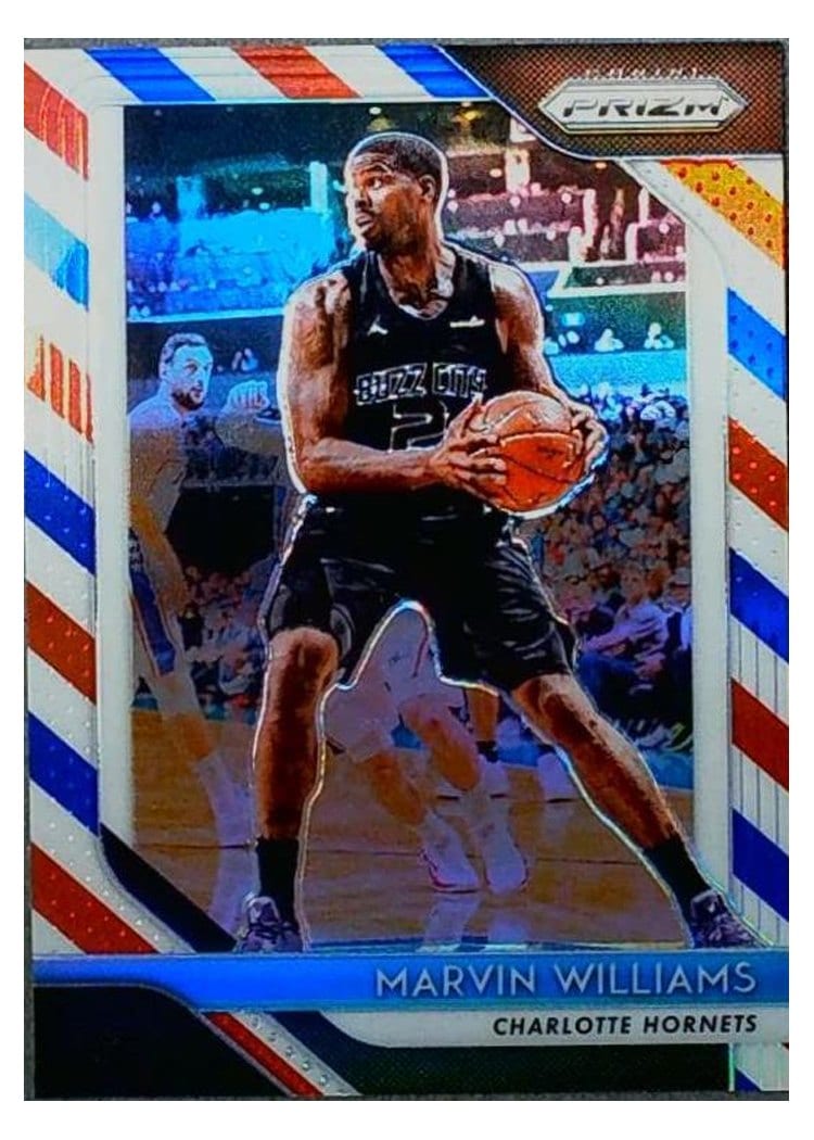 2018-19 Panini Prizm Base Set Marvin Williams #40 card