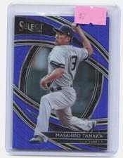 2020 Panini Select Masahiro Tanaka #124 card