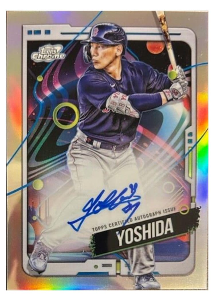 2024 Topps Cosmic Chrome Autographs Masataka Yoshida #CCA-MY card