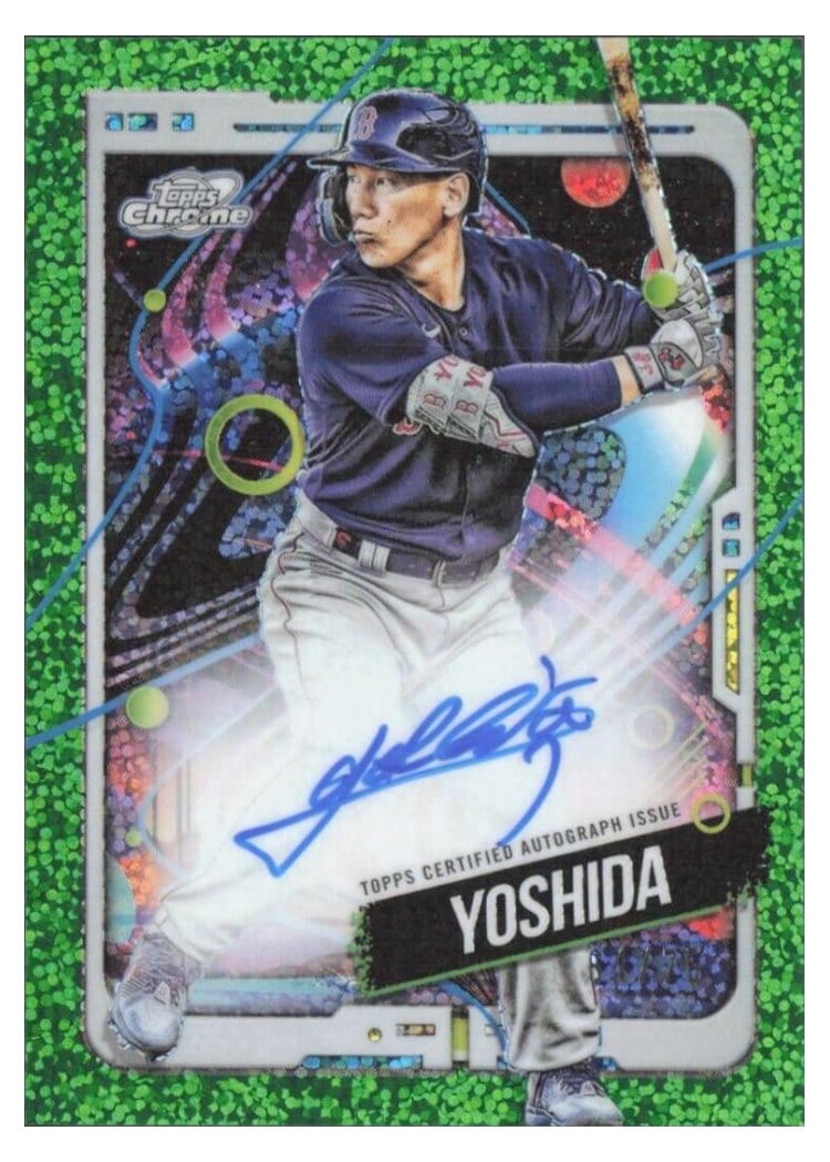 2024 Topps Cosmic Chrome Autographs Masataka Yoshida #CCA-MY card