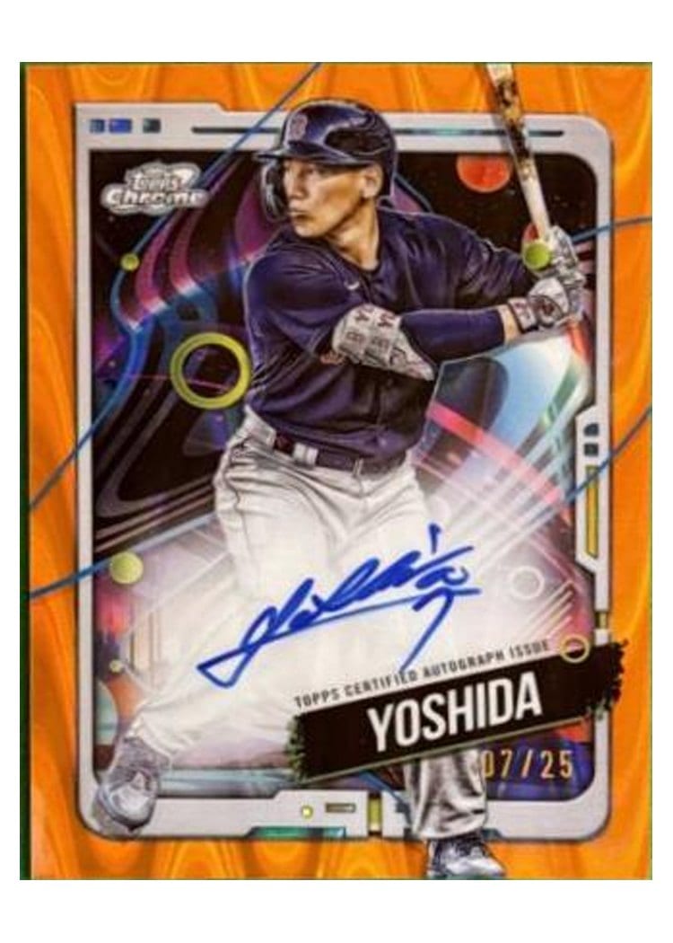 2024 Topps Cosmic Chrome Autographs Masataka Yoshida #CCA-MY card