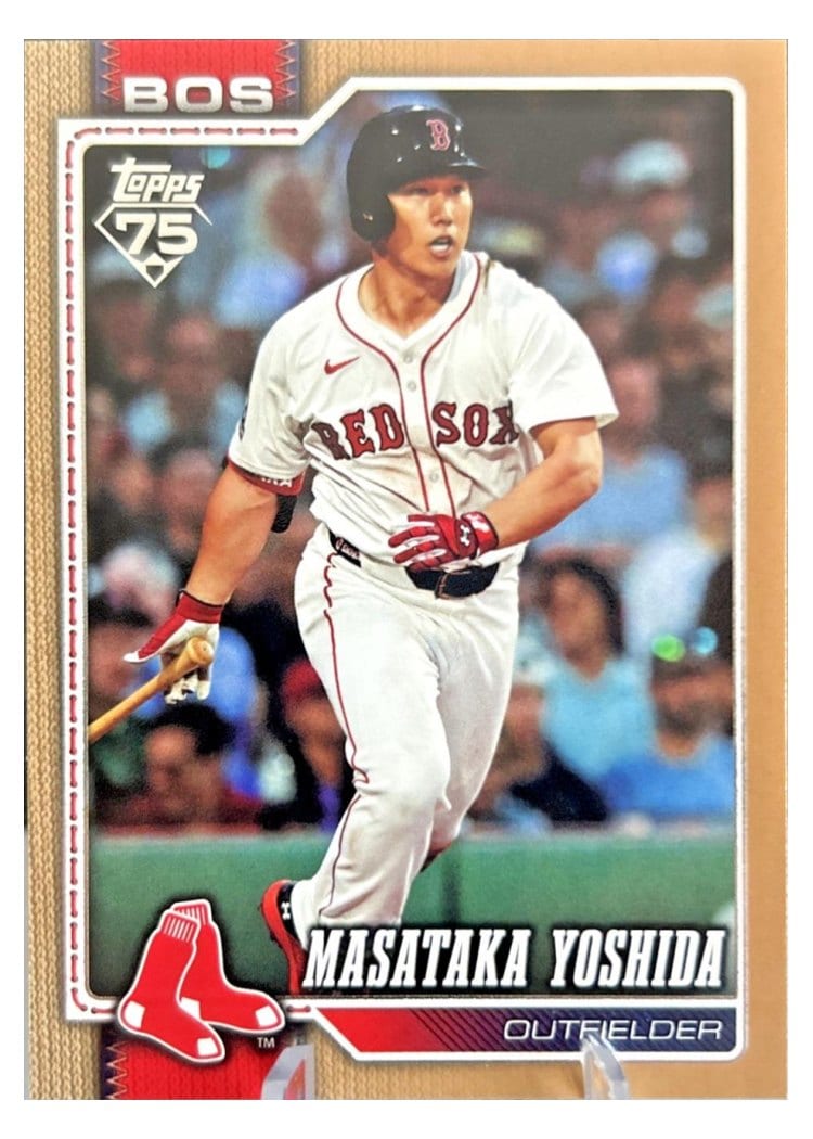 2026 Topps Base Set Masataka Yoshida Gold #65 card
