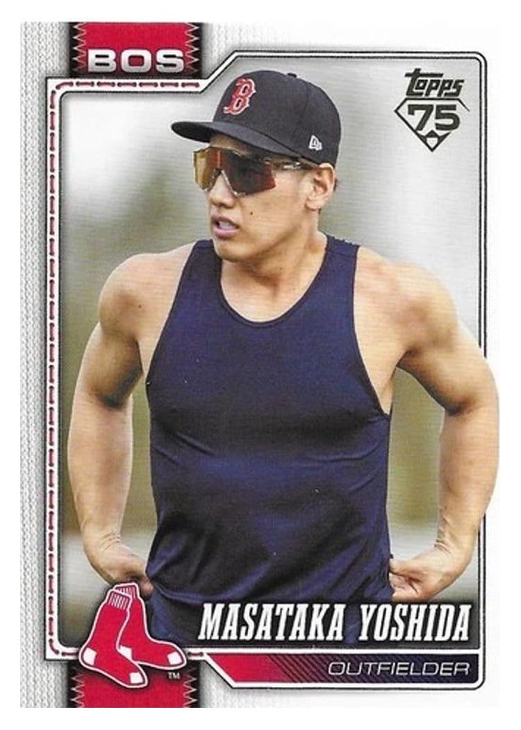 2026 Topps Base Set Masataka Yoshida Golden Mirror Variation #65 card