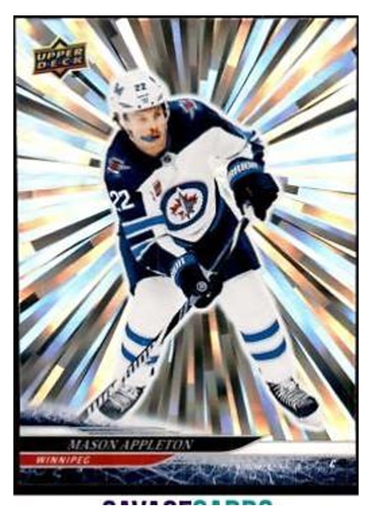2024-25 Upper Deck Base Set Mason Appleton #196 card