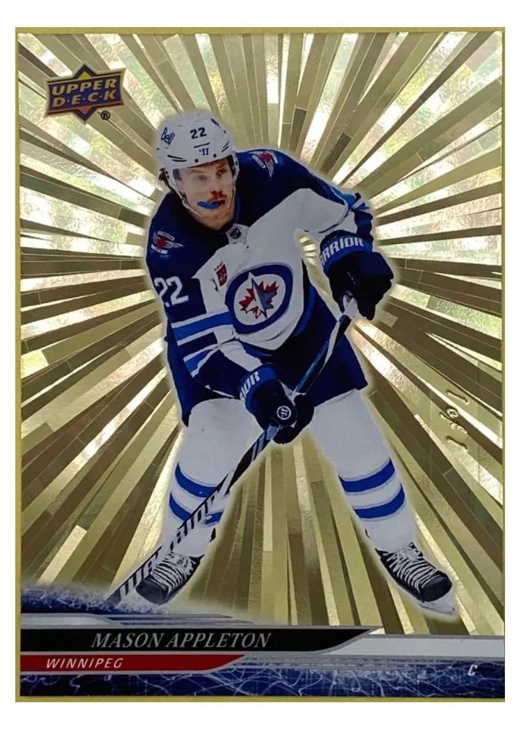 2024-25 Upper Deck Base Set Mason Appleton #196 card