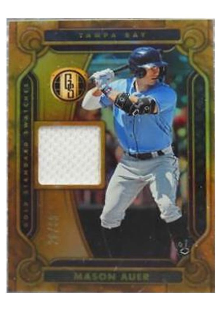 2023 Panini Chronicles Gold Standard Swatches Mason Auer #GSS-MA card