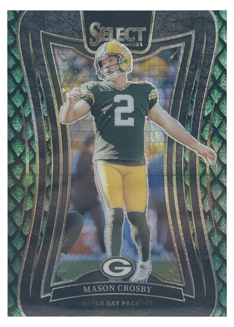 2024 Panini Select Base Set Mason Crosby #363 card