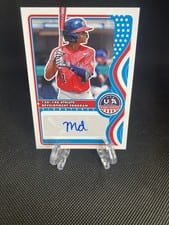 2025 Panini Stars & Stripes 13U/14U National Team Signatures Mason Diggs #NTS-MD