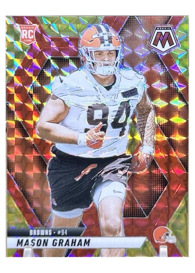 2025 Panini Mosaic Base Set Mason Graham #311 card