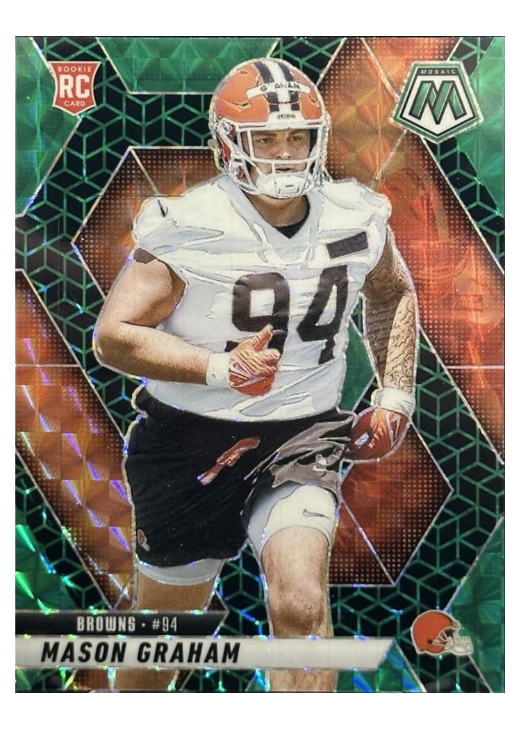 2025 Panini Mosaic Base Set Mason Graham #311 card
